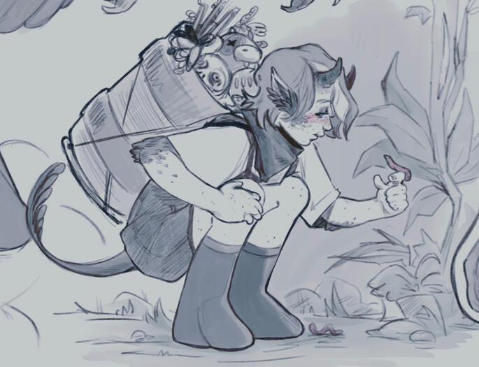 Single Subject Sketch - $15